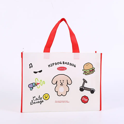 Sac fourre-tout non tissé de dessin animé