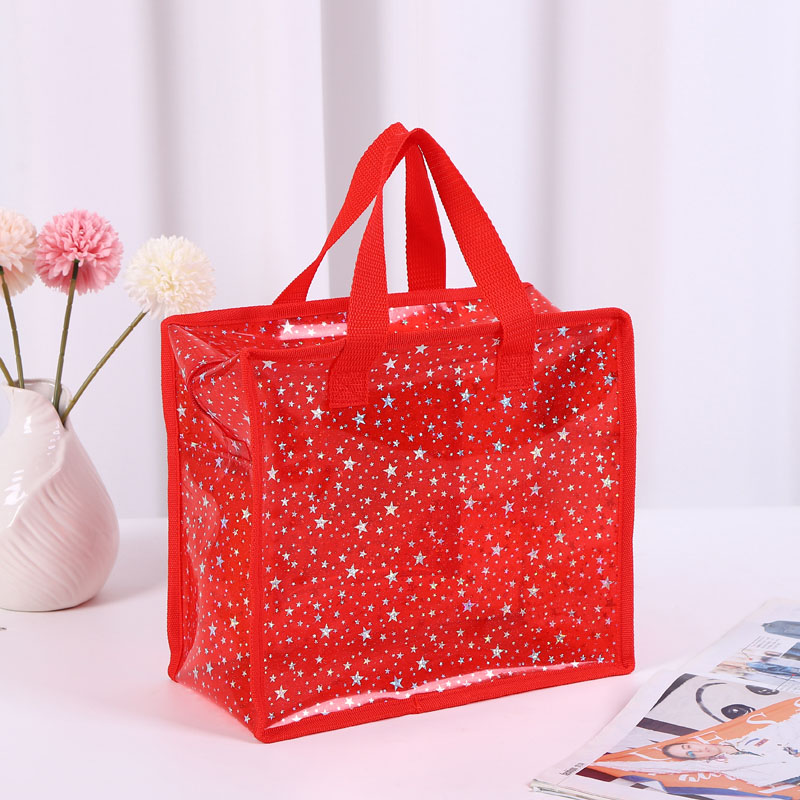 Sac fourre-tout en PVC de couleur