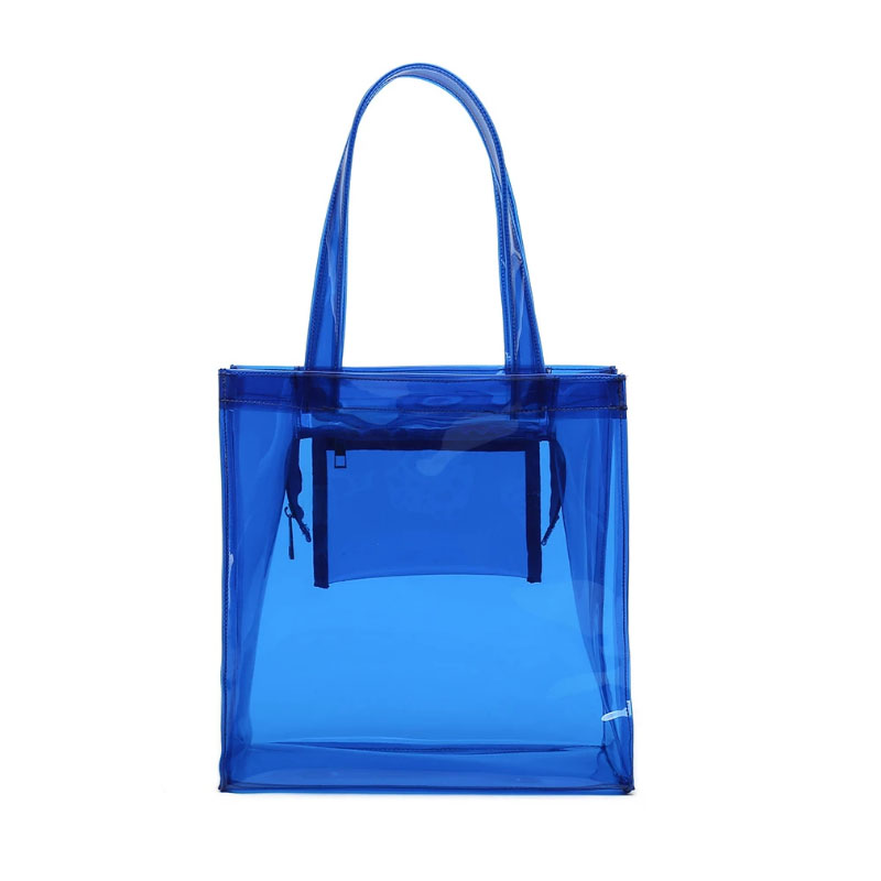 Sac fourre-tout en PVC coloré