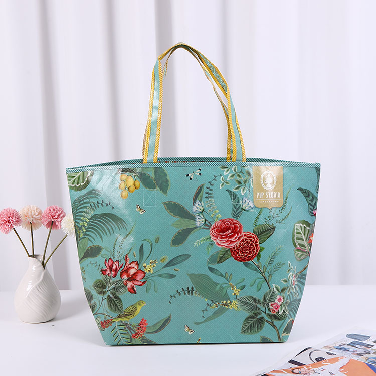 Sac fourre-tout non tissé laminé à double couche