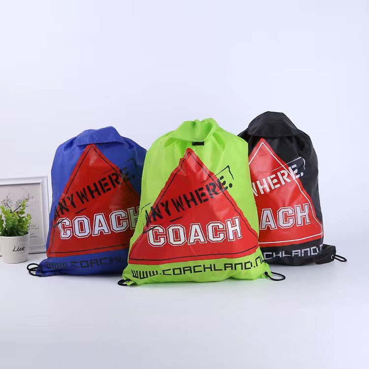 Sac à cordon avec impression de logo personnalisé