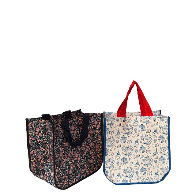 E-Co Sac Friendly Style Hanbag non tissé avec imprimé personnalisé