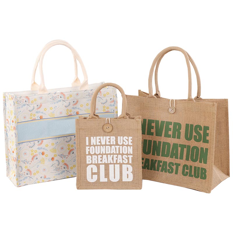 Sac en toile de jute environnement