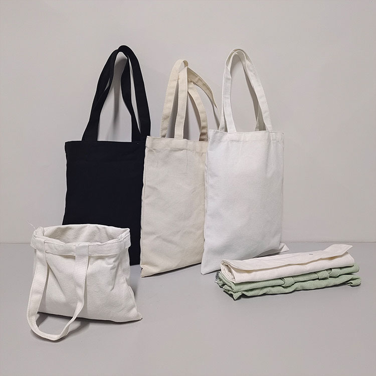 Sac fourre-tout pliable en toile de coton