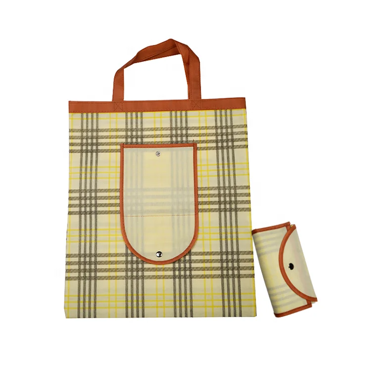 Sac à main non tissé non laminant imprimé pliable