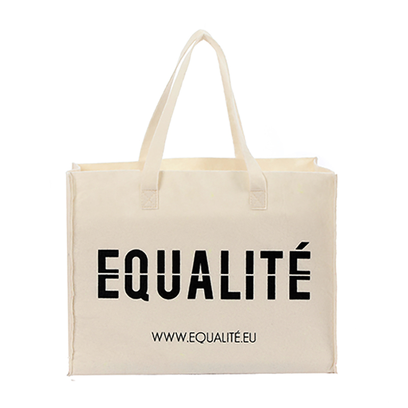 Sac fourre-tout en feutre de grande capacité