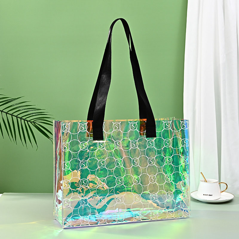 Sac fourre-tout en PVC laser