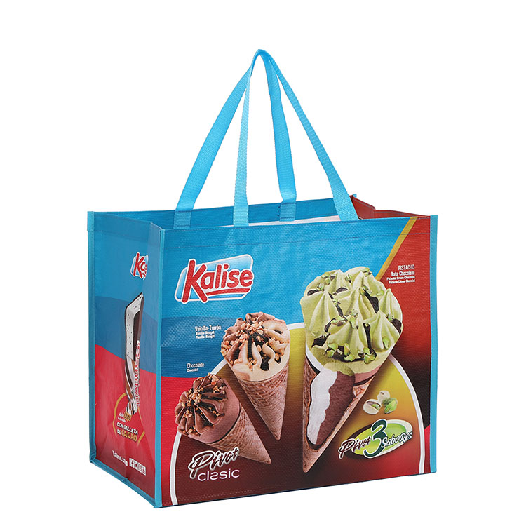 Grand sac fourre-tout tissé en PP polyvalent
