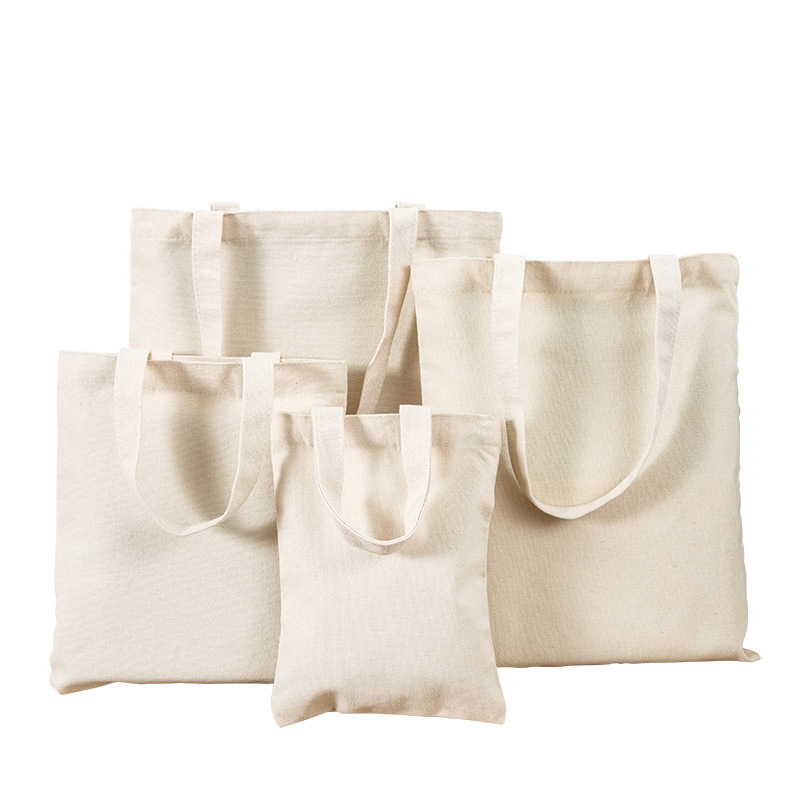 Sac fourre-tout en toile de couleur unie Sac à bandoulière en toile