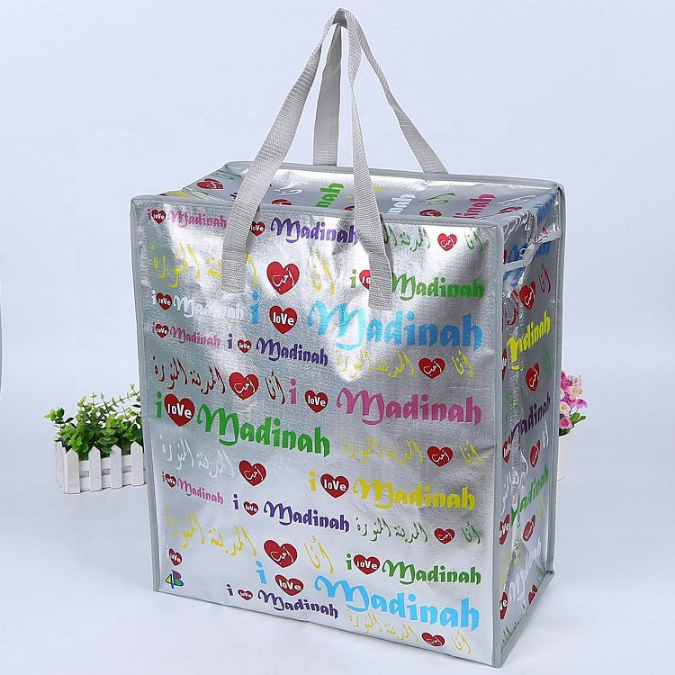 Sac à glissière non tissé pour bagages