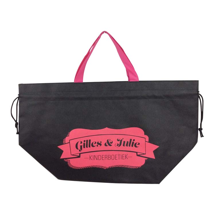Sac fourre-tout de corde de poinçonnage non tissé