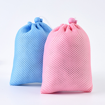 Sac à cordon en maille d'emballage