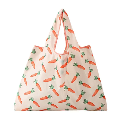 Les sacs à provisions en polyester sont des sacs à provisions réutilisables et pliables