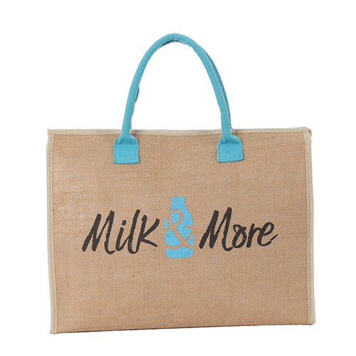 Sac fourre-tout en jute recyclable