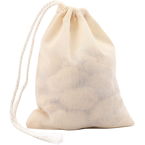 Petit sac à cordon en maille