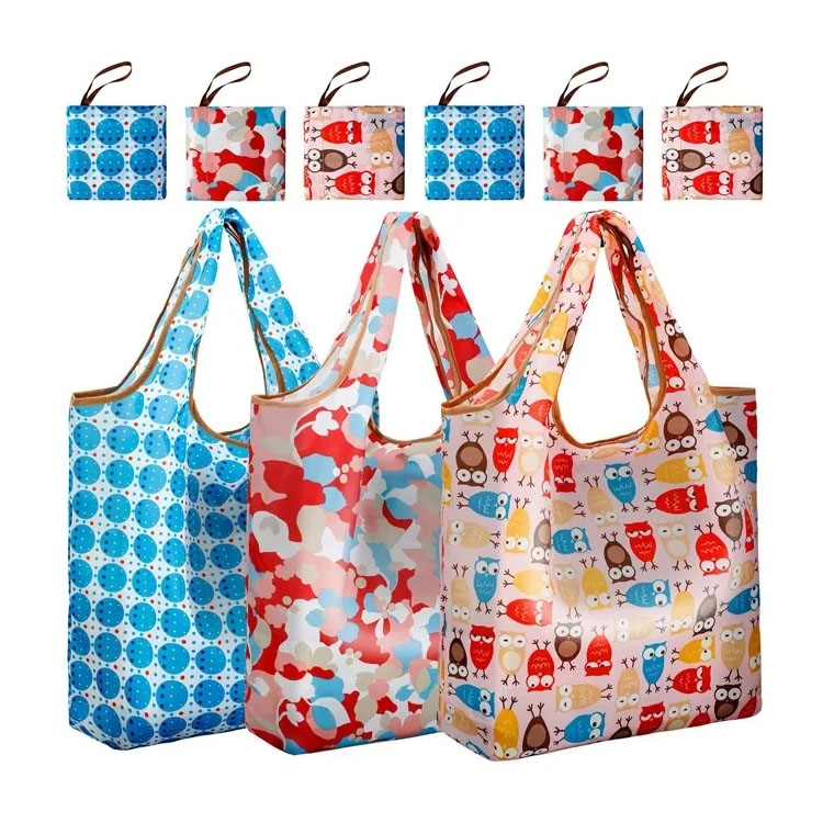 Sac fourre-tout en polyester de supermarché