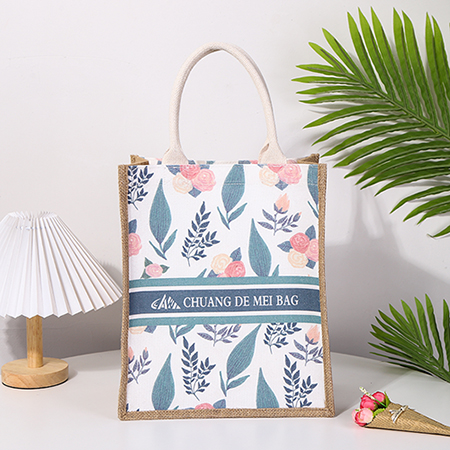 Sac fourre-tout en toile de jute imperméable
