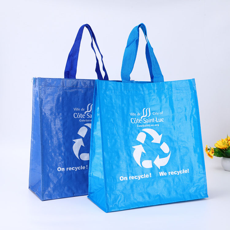Sac fourre-tout tissé en PP imperméable