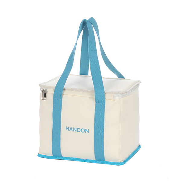 Sac isotherme blanc pour déjeuner